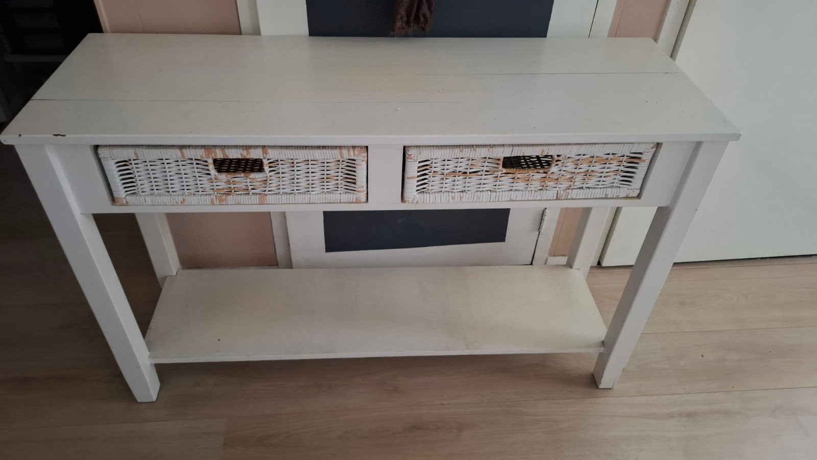 Sidetable, Huis en Inrichting, Tafels | Sidetables, Ophalen, Gebruikt, 100 tot 150 cm, 25 tot 50 cm