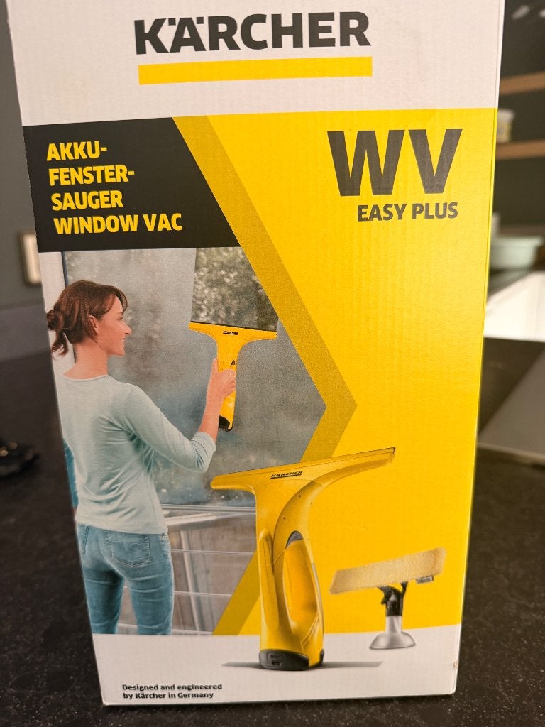 Karcher easy plus, Ophalen, Raamwisser of Trekker