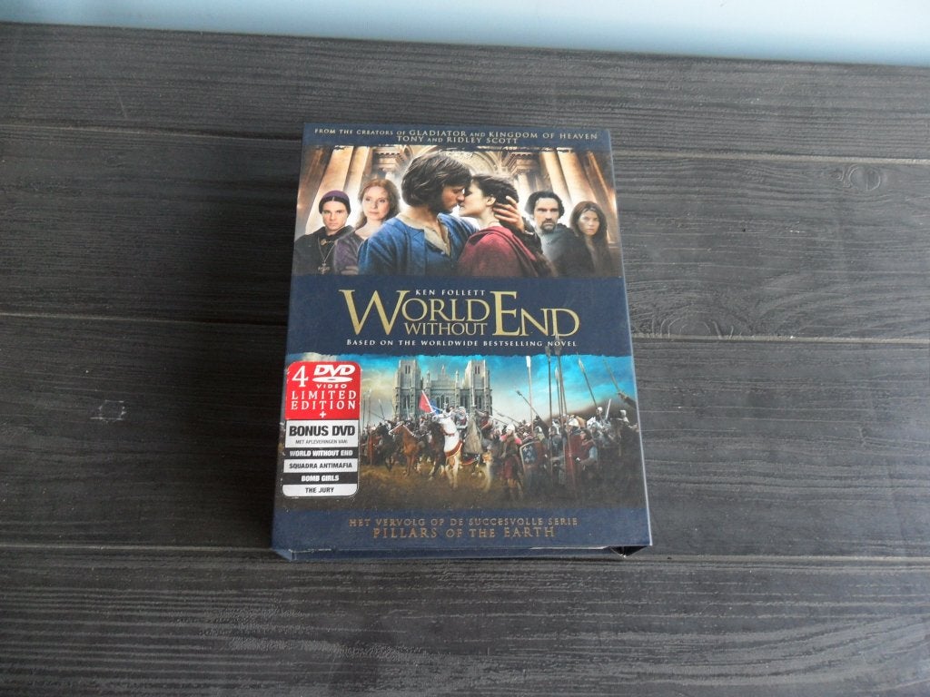 World Without end + extra, Cd's en Dvd's, Dvd's | Actie, Zo goed als nieuw, Historisch, Bonusmateriaal, Vanaf 12 jaar, Engels