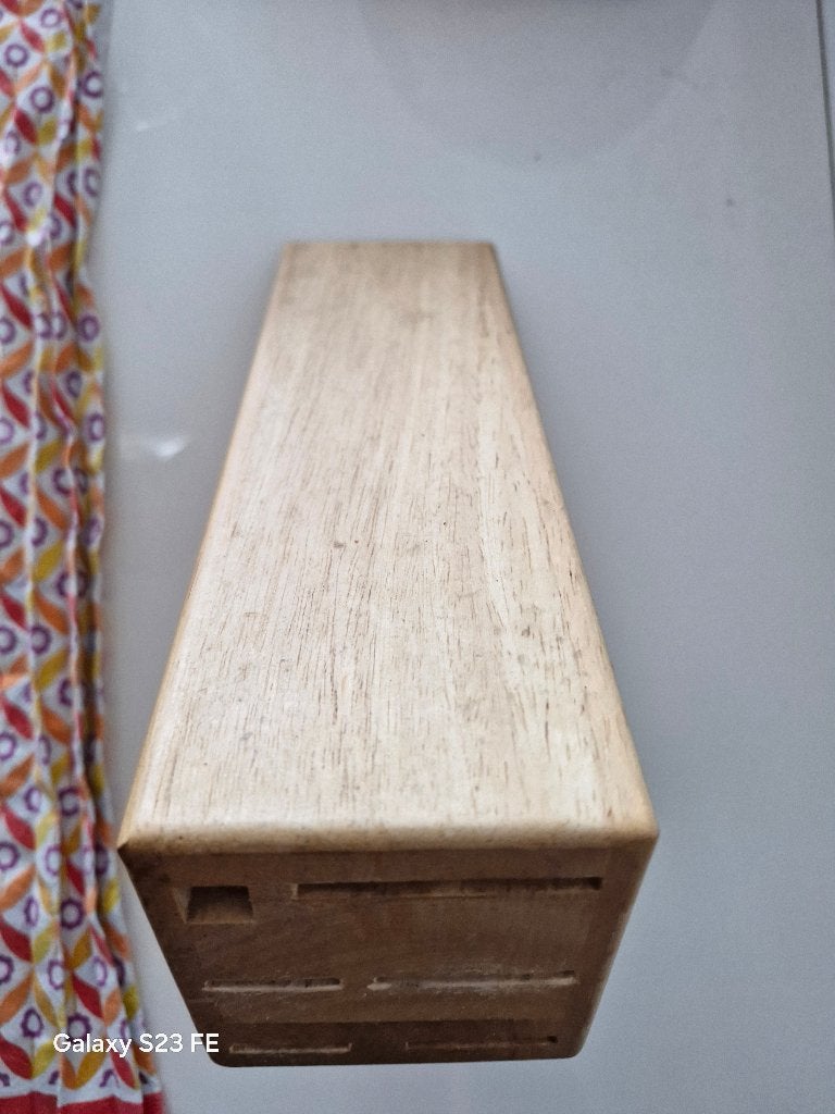 Sabatier international messensethouder hout 'Lions', Hout, Ophalen of Verzenden, Zo goed als nieuw, Overige merken