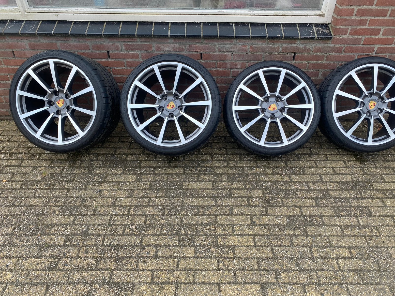 porsche 911 classic breed set speciaal voor 997, Ophalen, Gebruikt, Band(en), 20 inch