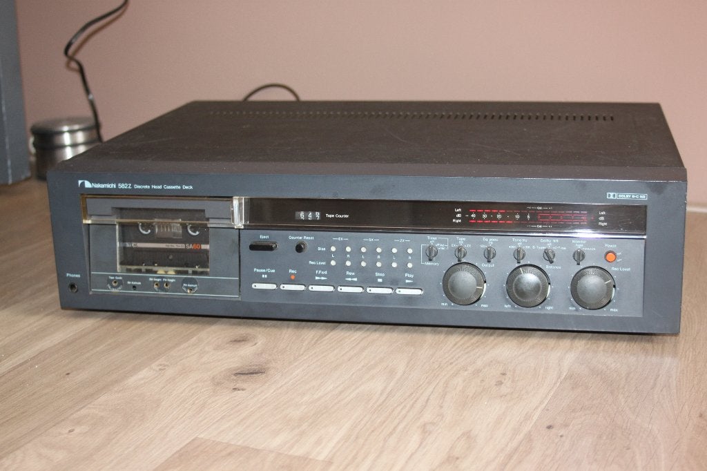 Nakamichi 582Z Discrete Head Cassette Deck, Ophalen of Verzenden, Enkel, Overige merken