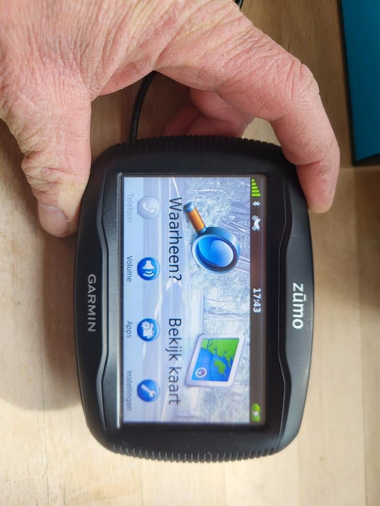 Garmin zumo 390 LM, Motoren, Accessoires | Navigatiesystemen, Gebruikt, Ophalen of Verzenden