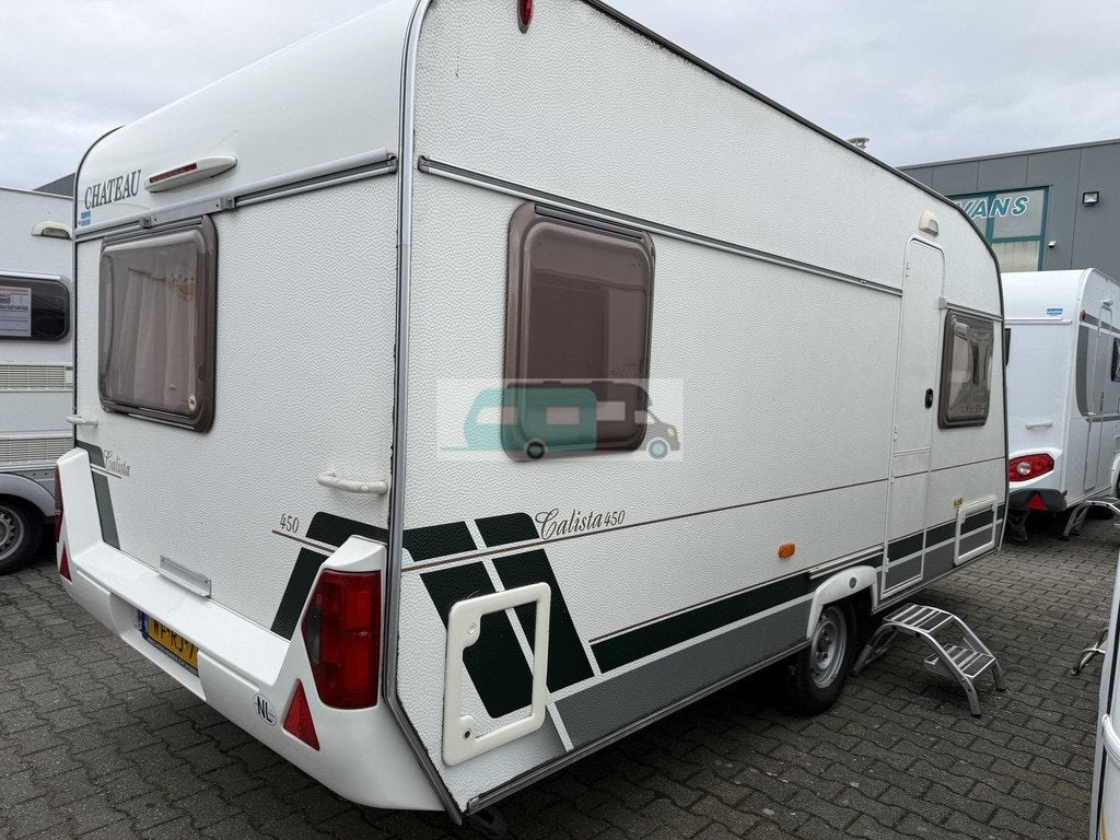 Chateau calista 450 airco, voortent (bj 2002), Chateau, Bedrijf, 750 - 1000 kg, 6 tot 7 meter