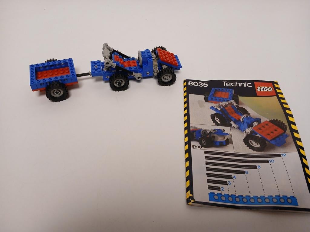 Lego technic 8035 universal building set, Kinderen en Baby's, Speelgoed | Duplo en Lego, Ophalen of Verzenden