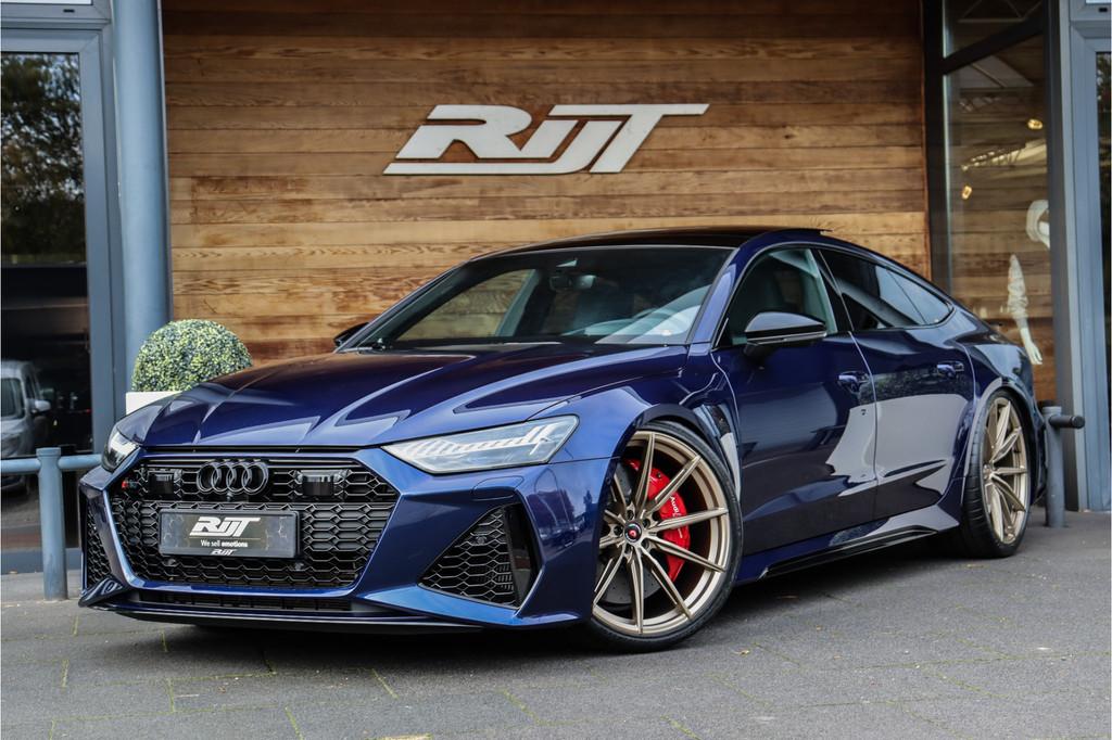 Audi RS7 4.0 V8 TFSI quattro *Dynamic Plus/4ws/Ceramic/Carbo, Automaat, Parkeersensor, Gebruikt, Bedrijf