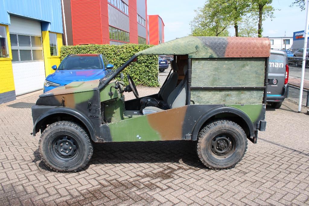 Auverland A31 4x4 Frans militair voertuig, Auto's, Bedrijf, Diesel, Vierwielaandrijving, 2 stoelen