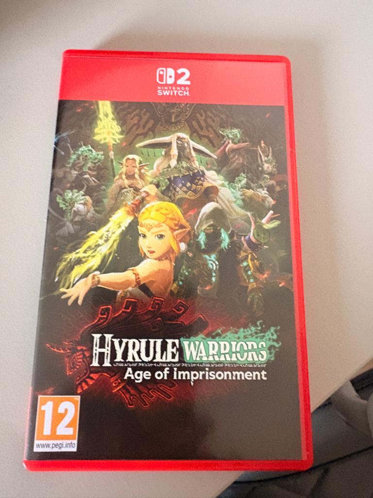 Hyrule Warriors: Age of Imprisonment - Nintendo Switch, Avontuur en Actie, 1 speler, Ophalen of Verzenden, Zo goed als nieuw