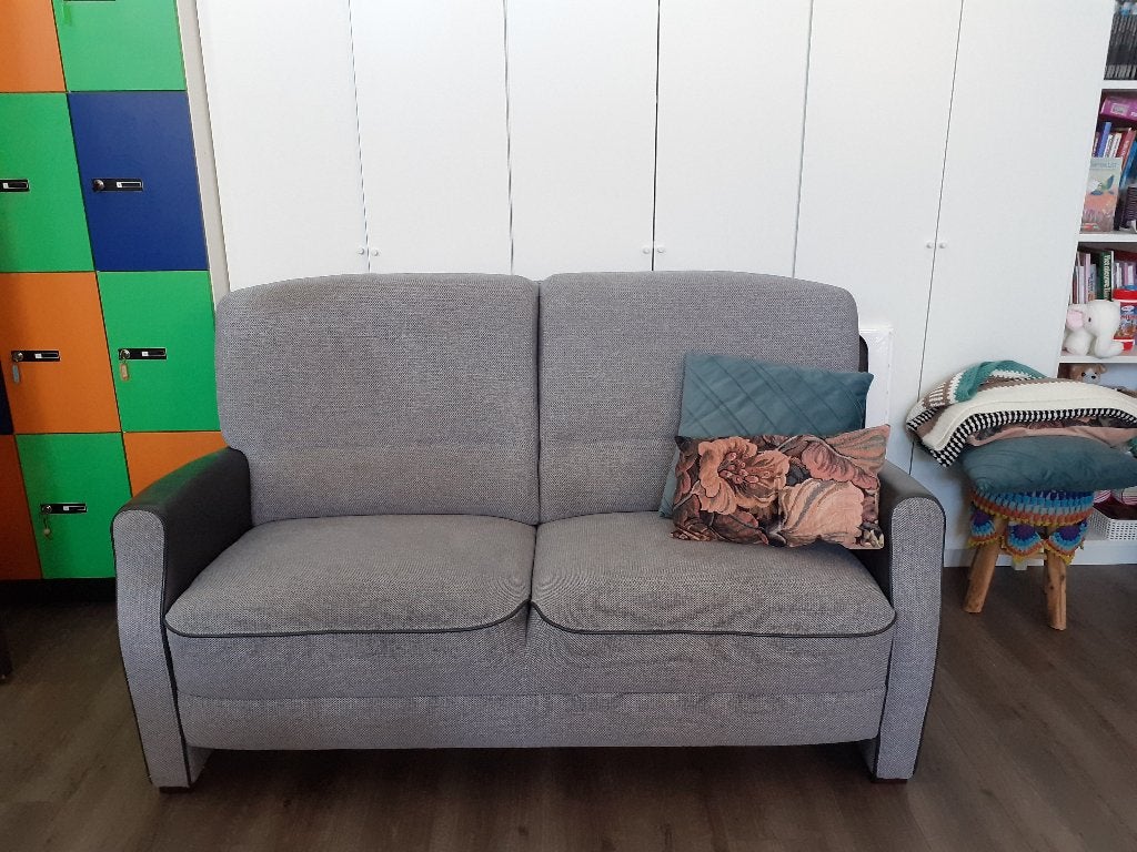 2 persoons bank, Ophalen, Gebruikt, 150 tot 200 cm, Tweepersoons