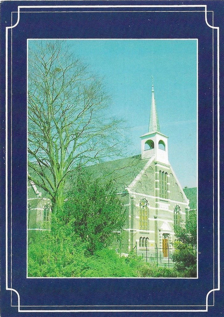 AK Bodegraven - Gereformeerde Kerk, Verzamelen, Ansichtkaarten | Nederland, Ophalen of Verzenden, 1980 tot heden, Ongelopen, Zuid-Holland