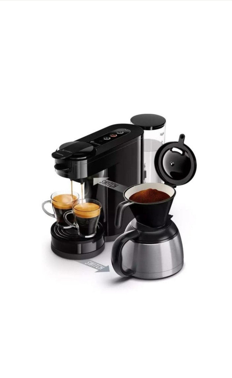 Philps senseo switch, Witgoed en Apparatuur, Koffiezetapparaten, Ophalen of Verzenden, Combi