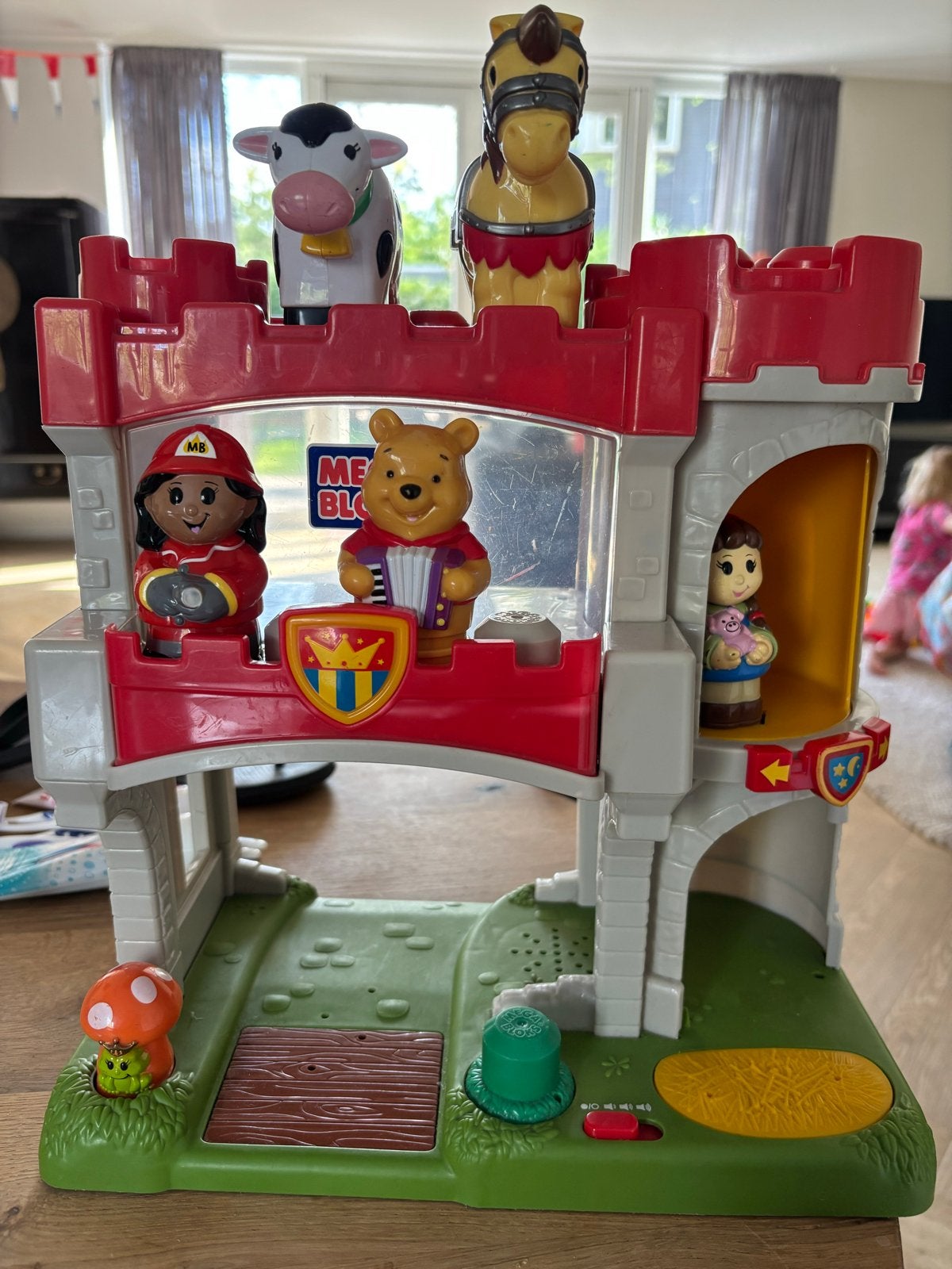 Mega Bloks Kasteel met Figuren en Geluiden, Ophalen, Gebruikt, Megabloks