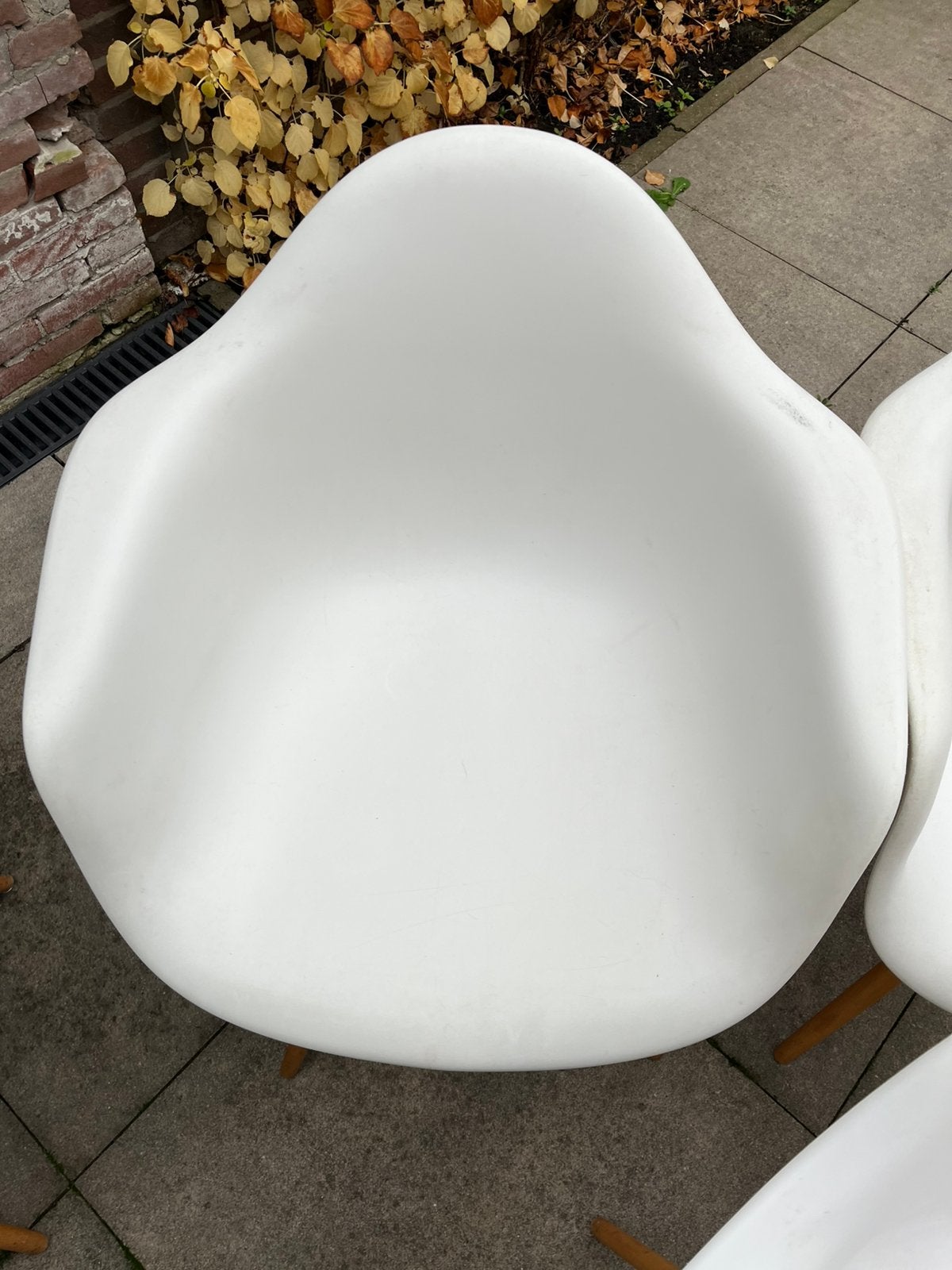 Gebruikte stoelen. Altijd in huis gestaan, Ophalen, Kunststof, Gebruikt, Wit