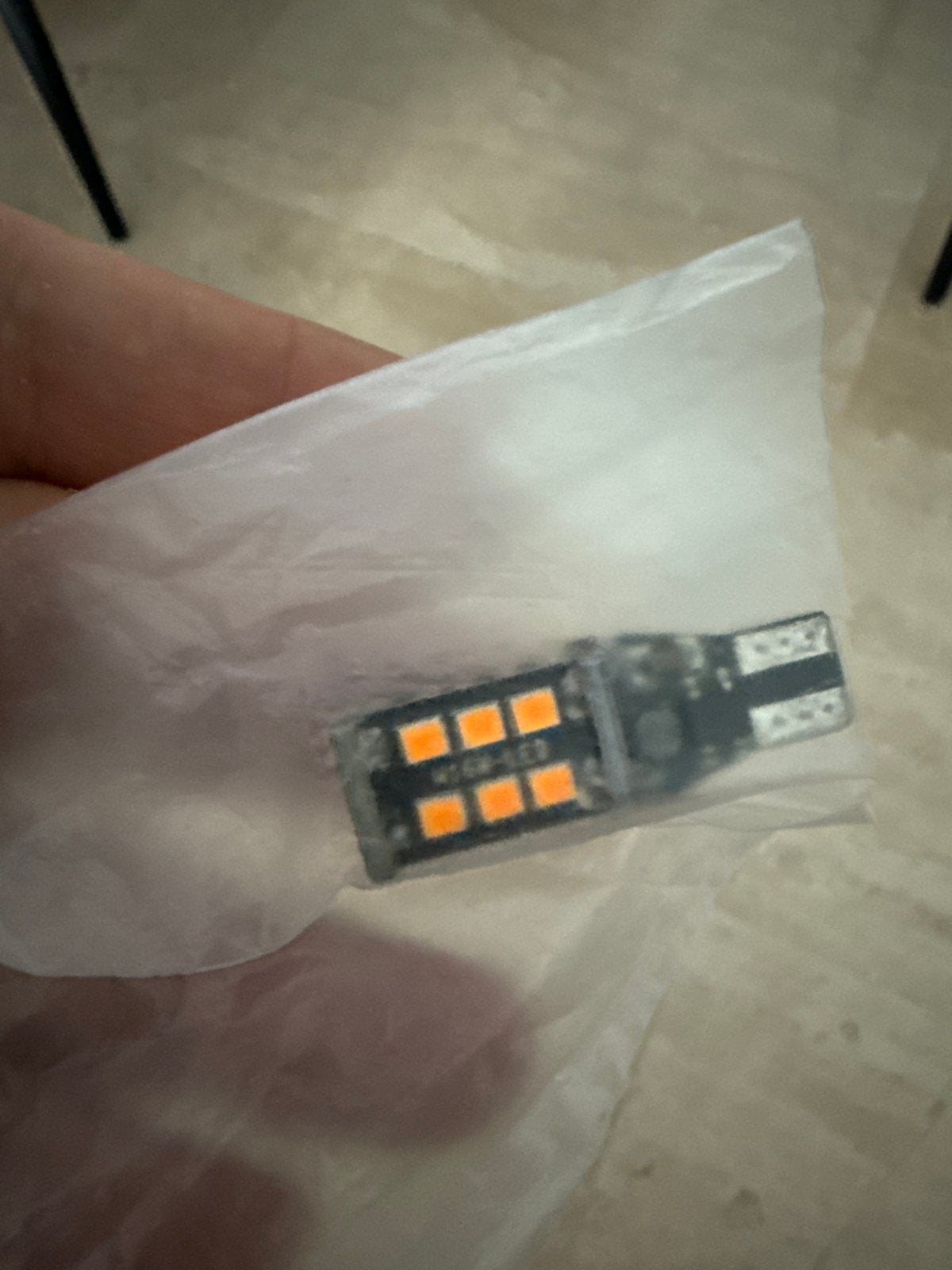 LED T15 W16W Oranje Knipperlicht Achter peugeot 3008 / 5008, Ophalen of Verzenden, Nieuw, Universele onderdelen