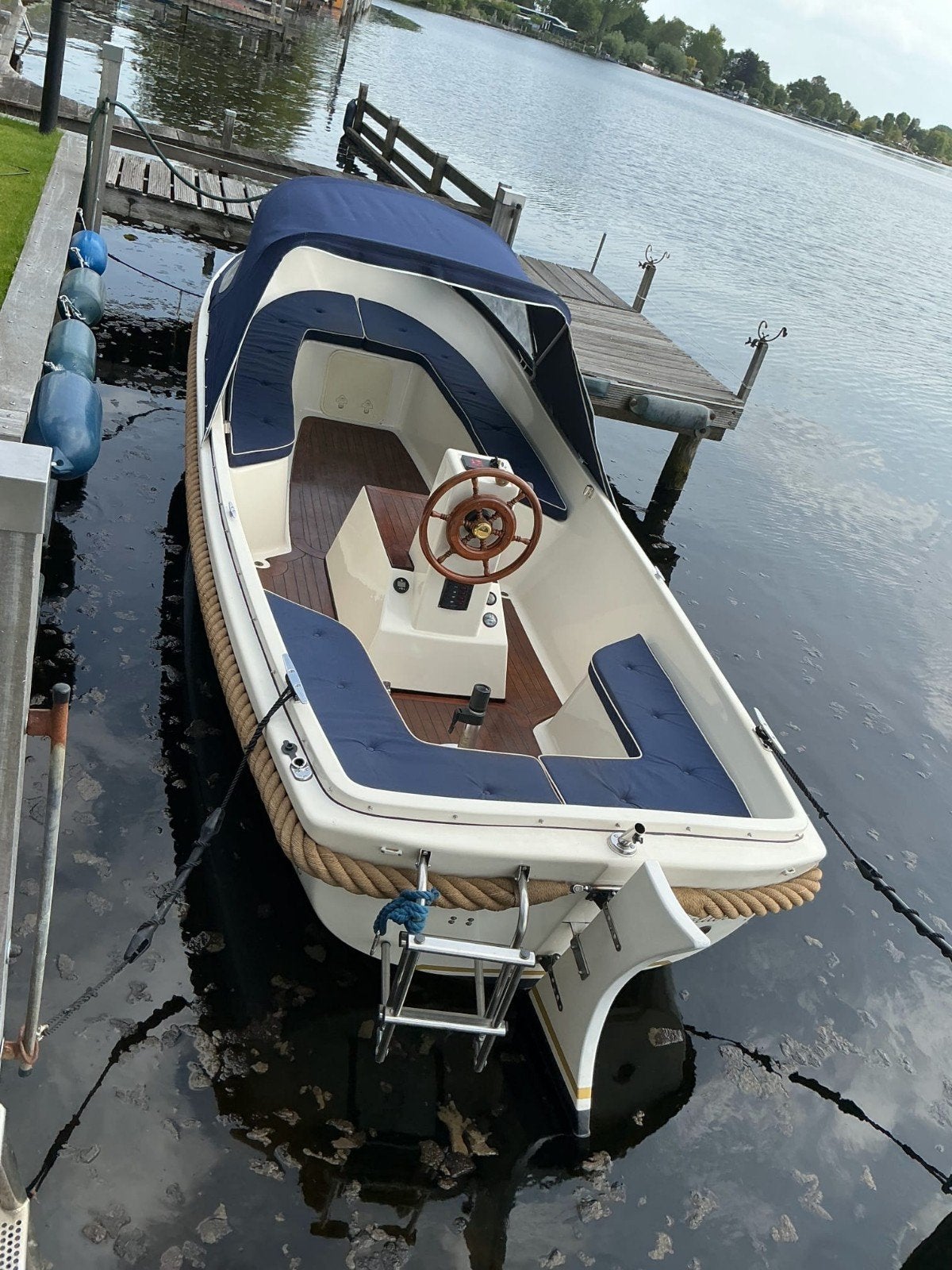 Sloep -Adel inclusief trailer, Watersport en Boten, Overige typen, Binnenboordmotor, Diesel, Zo goed als nieuw