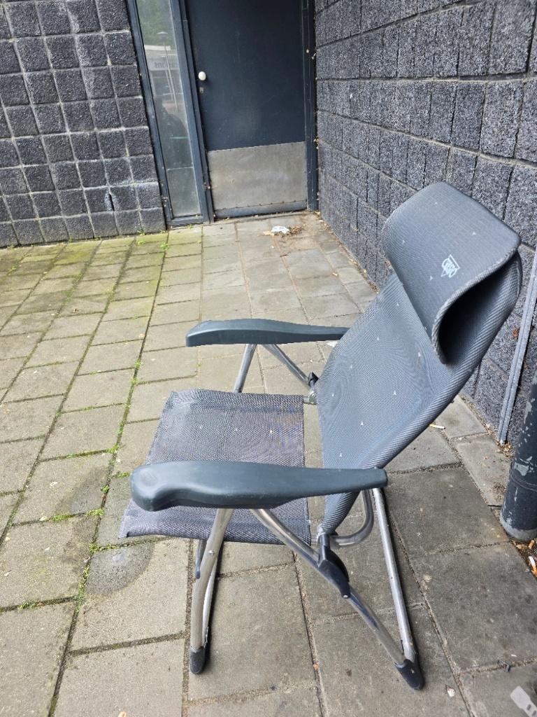 camping stoel Crespo, Ophalen, Zo goed als nieuw, Campingstoel