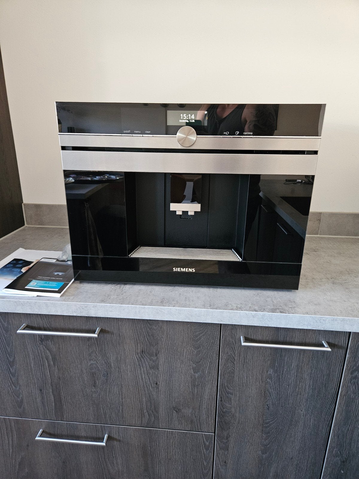 Siemens CT636LE.6 Volautomatische Inbouw Koffiemachine, Witgoed en Apparatuur, Koffiezetapparaten, Ophalen, Gebruikt, Koffiemachine