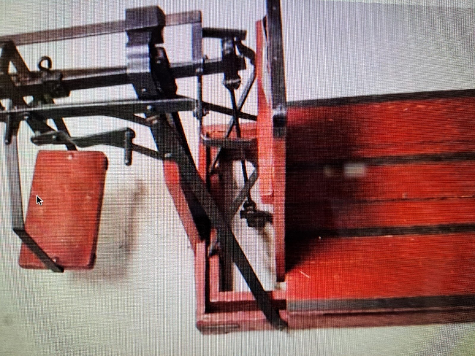 Oude bascule, Ophalen