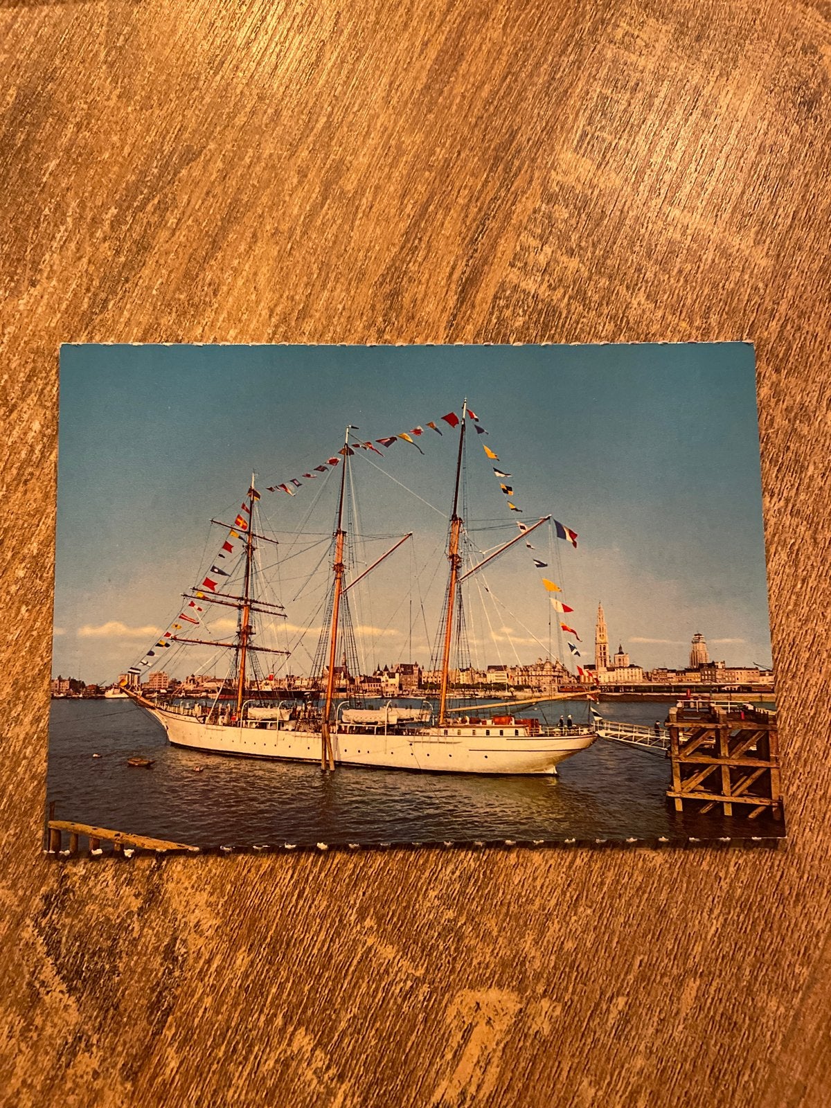 O.S. Mercator Antwerpen - Vintage Postkaart, Verzamelen, Ophalen of Verzenden, Gelopen, Antwerpen