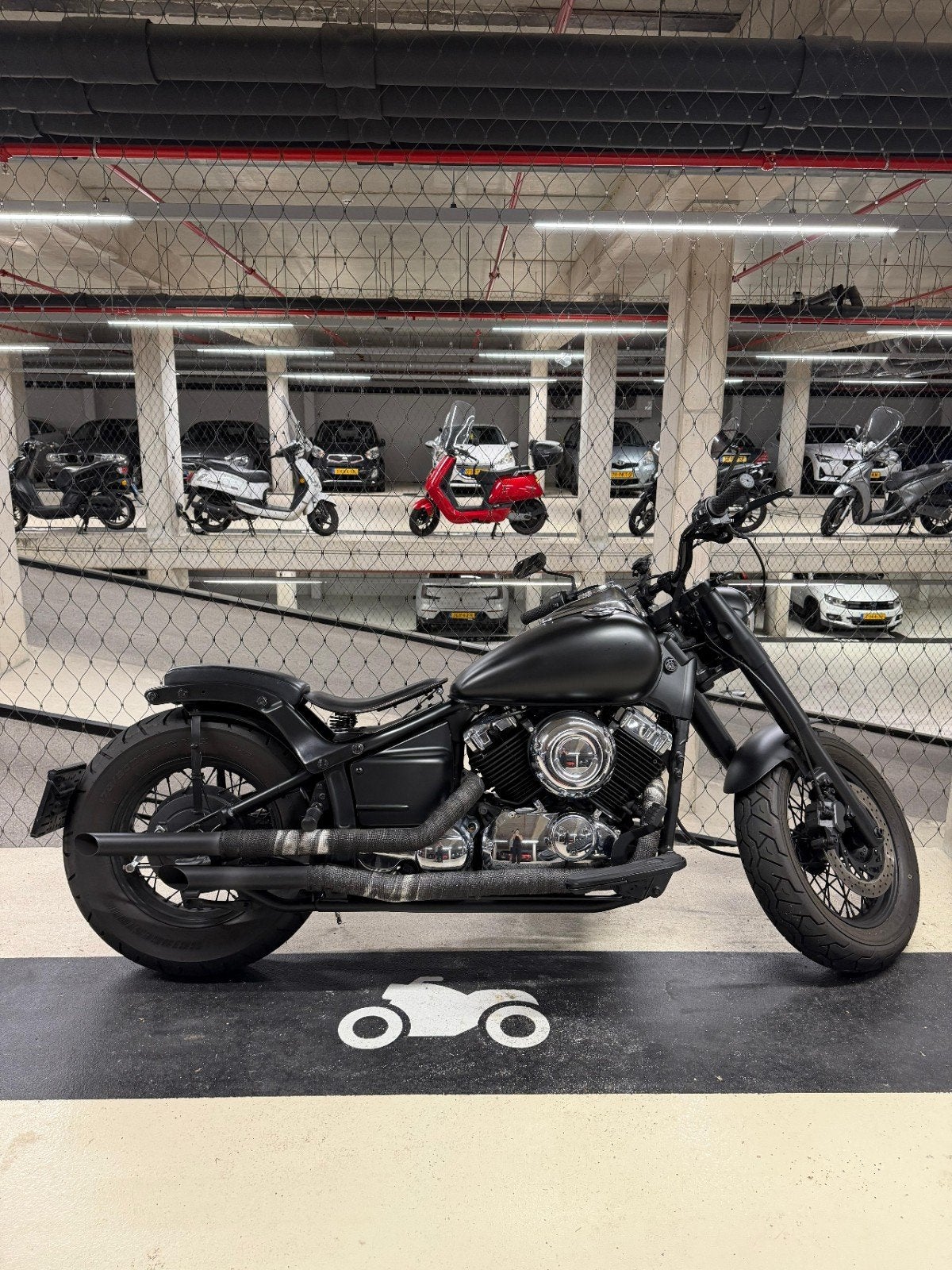 Yamaha Dragstar 650 Custom Bobber - Uniek exemplaar!, Motoren, Cardan-aandrijving, 2 cilinders, Gebruikt, Particulier
