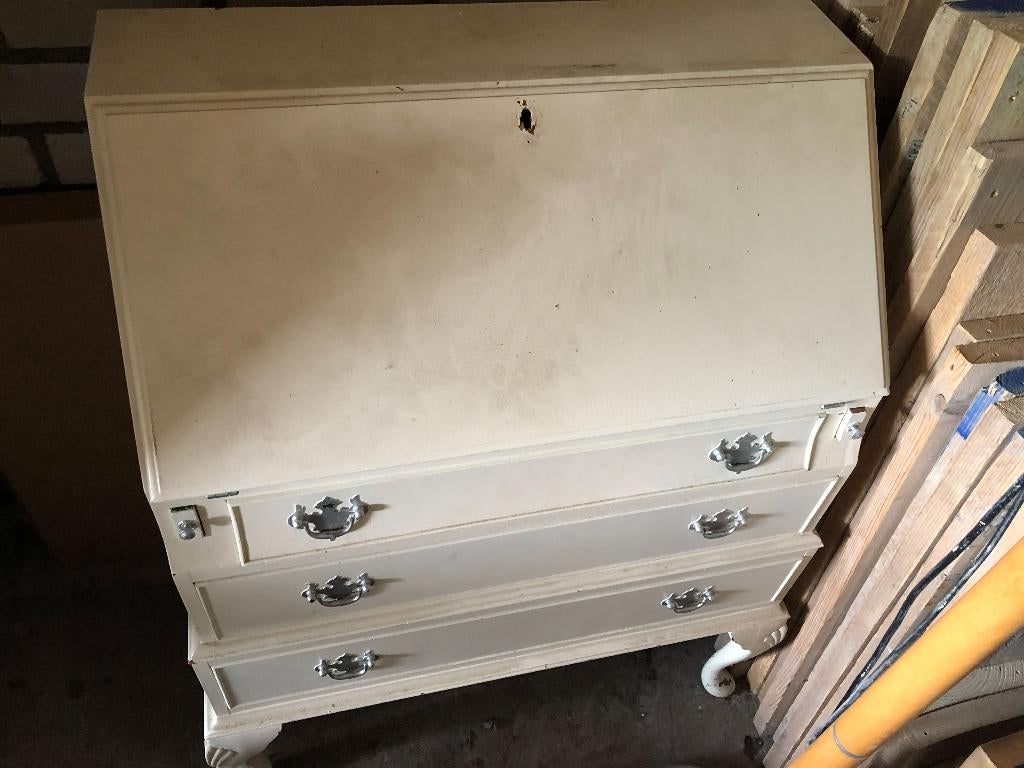 brocant secretaire - opknapper, Ophalen, Gebruikt