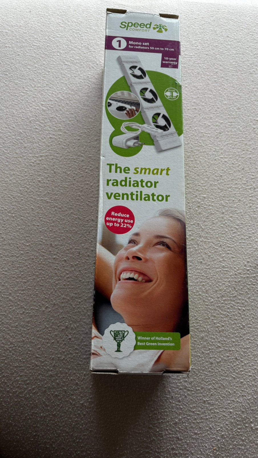 Radiator ventilator, Doe-het-zelf en Verbouw, Verwarming en Radiatoren, Ophalen, Minder dan 30 cm, Overige typen, Nieuw