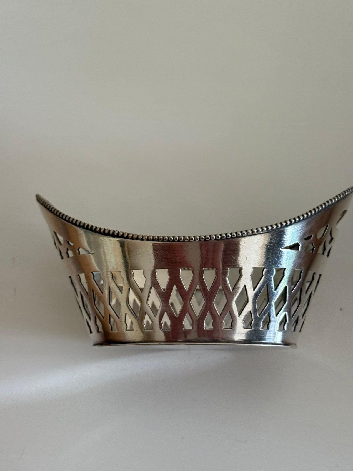 Gero verzilverd bonbonschaaltje, Ophalen of Verzenden, Zilver