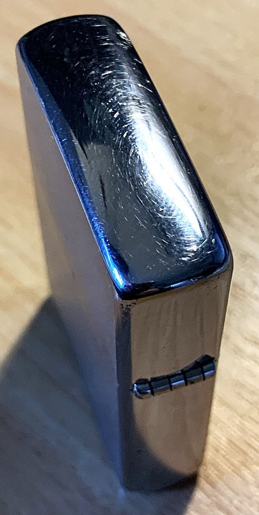 ZIPPO 'Bradford IV' aansteker, Ophalen, Gebruikt, Aansteker