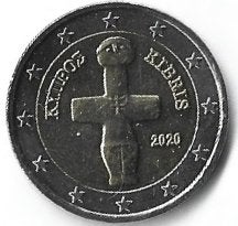 Cyprus- 2 euro, Postzegels en Munten, Ophalen of Verzenden, Cyprus, 2 euro