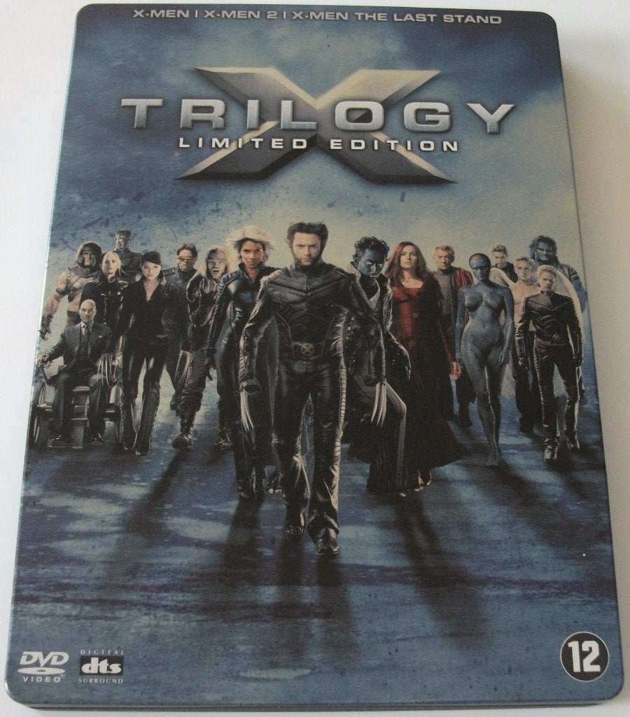 Dvd *** X-MEN TRILOGY *** 3-Disc Limited Edition Steelbook, Cd's en Dvd's, Engels, Speciale editie, Nederlands, Ophalen of Verzenden