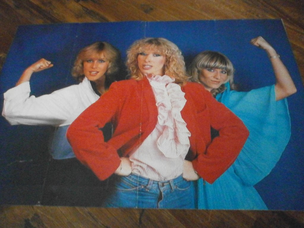 leuke a3 poster jaren 80 Meidengroep BABE, Verzamelen, Posters, Verzenden, Zo goed als nieuw, A1 t/m A3, Muziek
