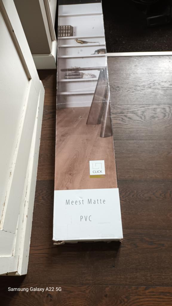 Montinique Hebeta PVC Vloerdelen - Meest Matte Click, Kunststof, 50 tot 150 cm, Nieuw, Ophalen of Verzenden