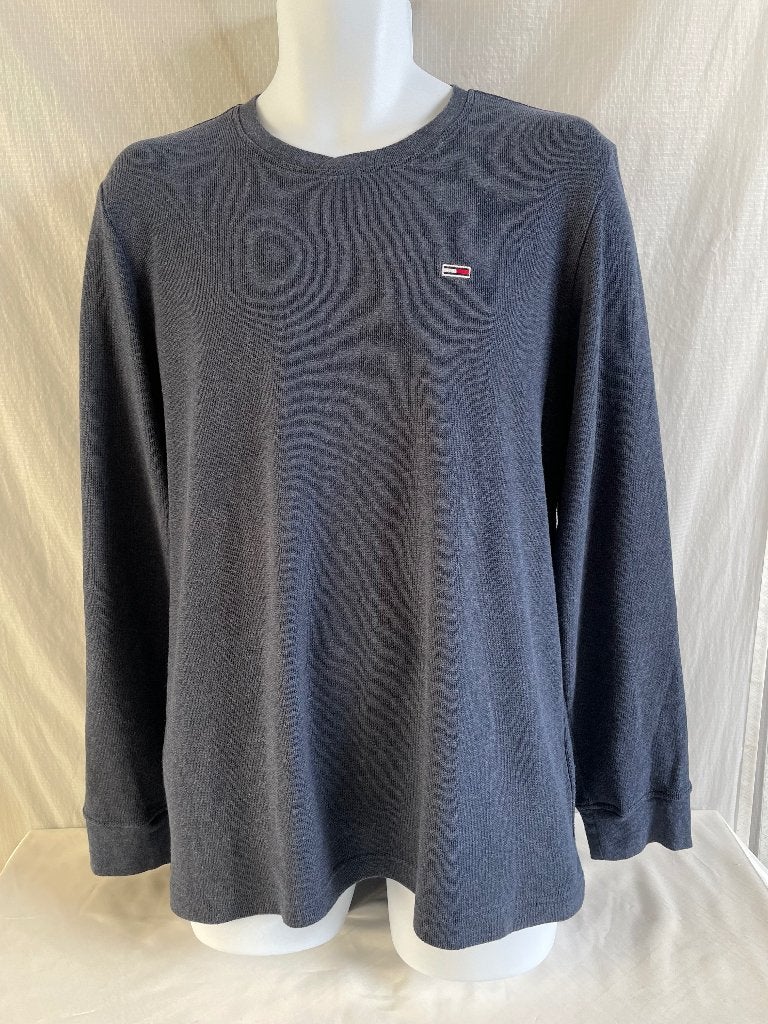 Tommy Jeans donkerblauwe sweater, maat XL, Kleding | Heren, Truien en Vesten, Blauw, Maat 56/58 (XL), Ophalen of Verzenden, Tommy Jeans