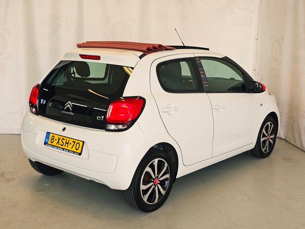 Citroen C1 1.0 e-VTi Airscape Feel|PANO|AIRCO|CRUISE|VELGEN|, Voorwielaandrijving, Euro 5, Gebruikt, 31 €/maand