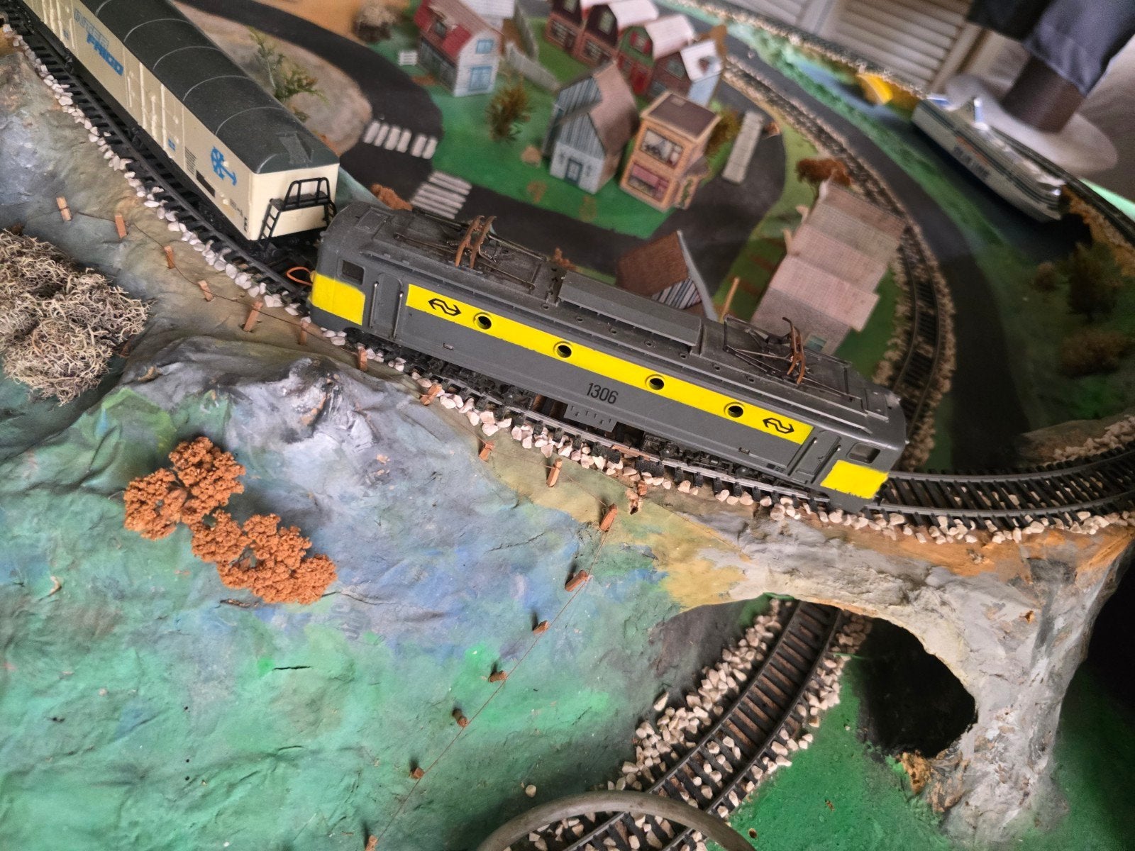 fleishmann treinbaan met trein, Ophalen, Locomotief, Analoog, Info@maerklin.de