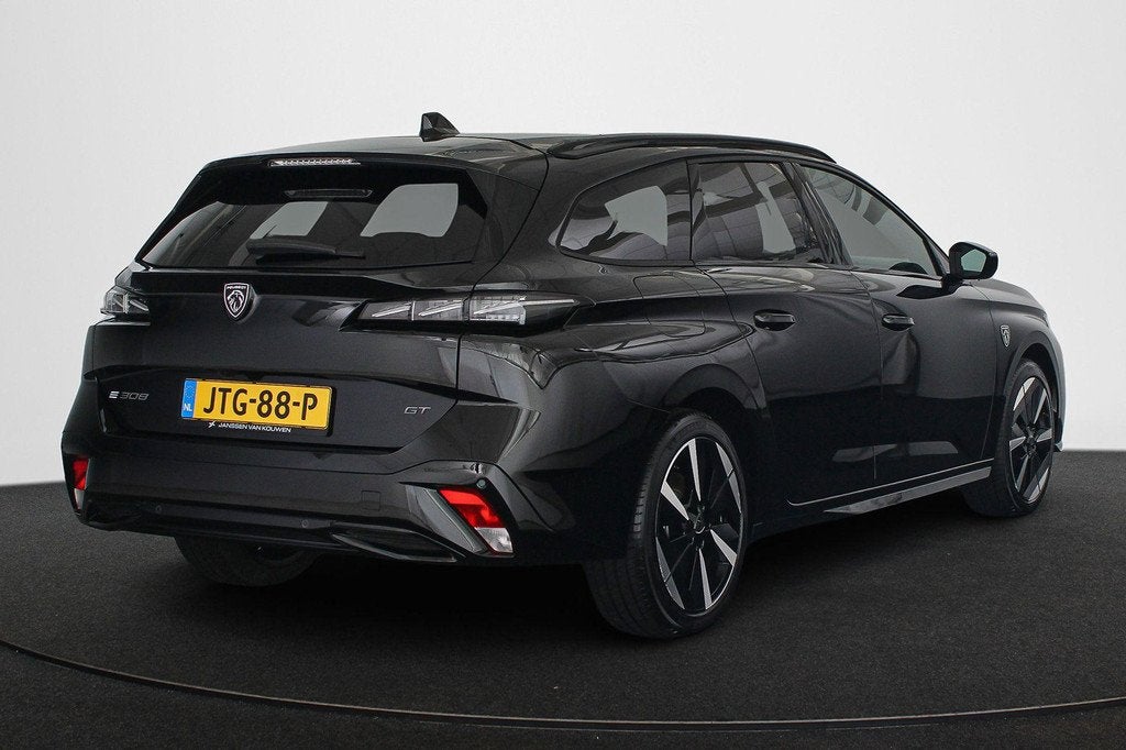 Peugeot e-308 SW GT 54 kWh / Alcantara / 360 Camera / Adapti, Auto's, Peugeot, 156 pk, Zwart, Automatische klimaatregeling, https://media-marktplaats.export.dv.nl/22687955374/document-1.pdf