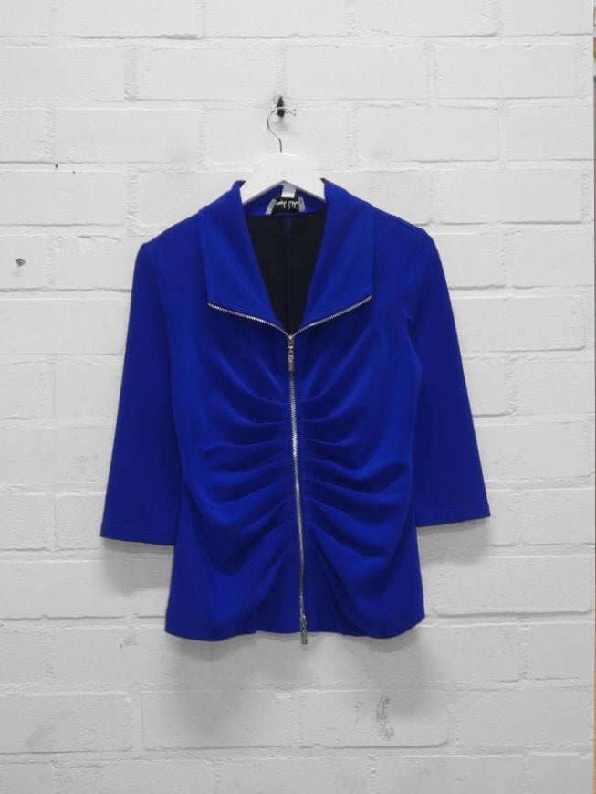 Joseph Ribkoff - Kobaltblauwe blazer maat 36 - Nieuw €249, Blauw, Joseph Ribkoff, Nieuw, Ophalen of Verzenden