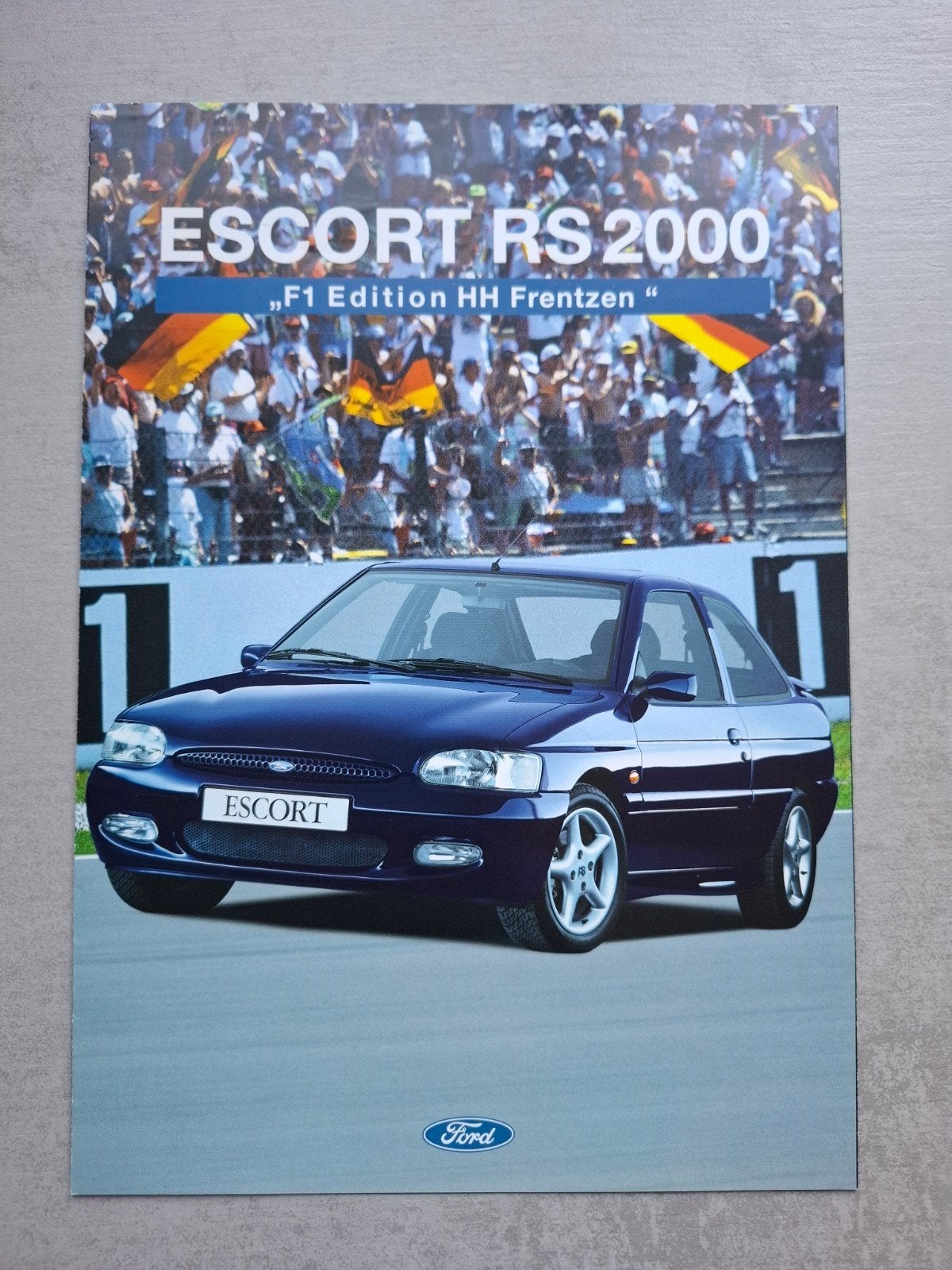 Ford Escort RS 2000 "F1 Edition HH Frentzen" folder - 1995, Ophalen of Verzenden, Zo goed als nieuw, Ford
