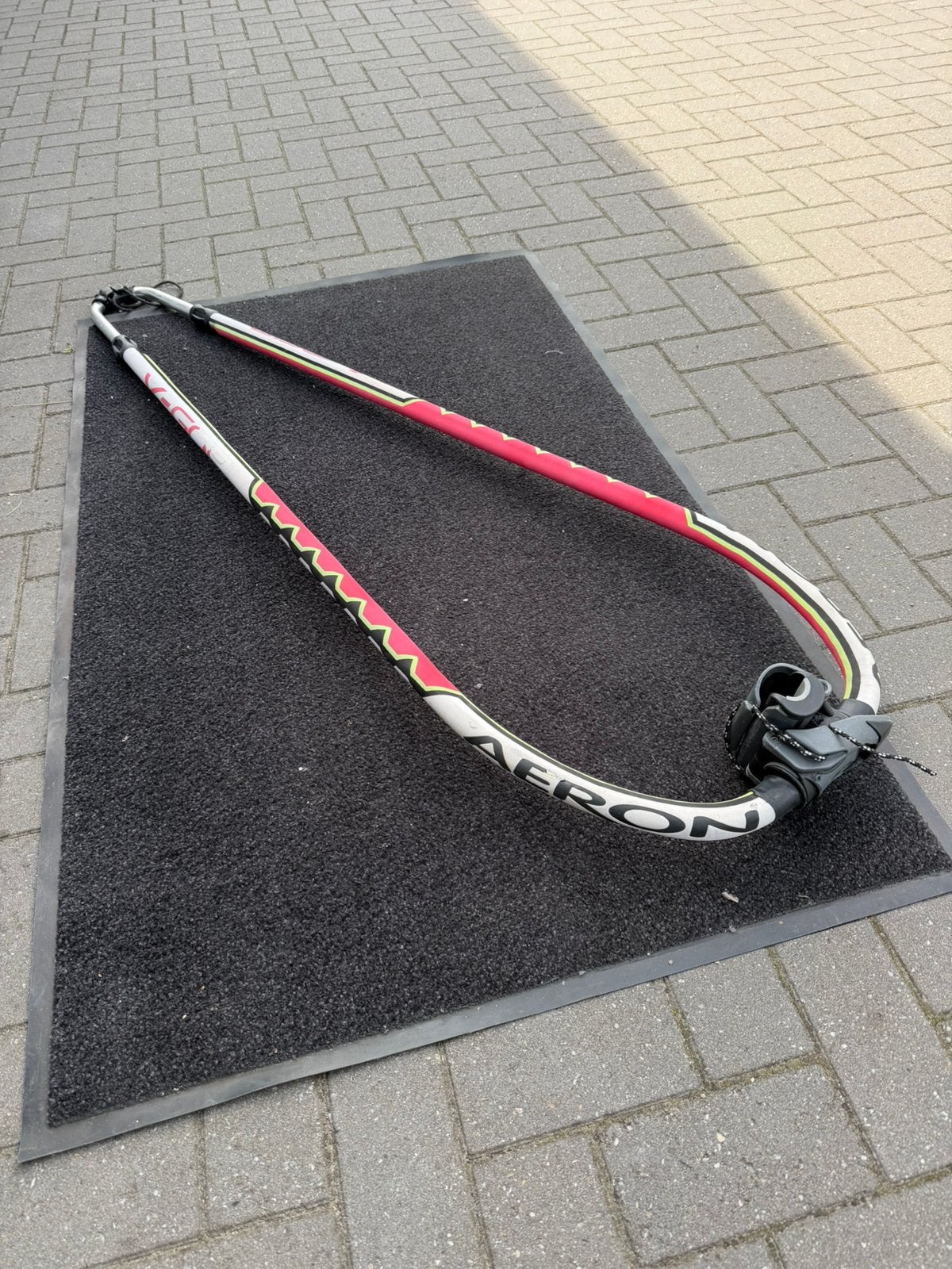 Aeron windsurf wave giek aluminium V-grip 140-190, Ophalen, Gebruikt, Giek