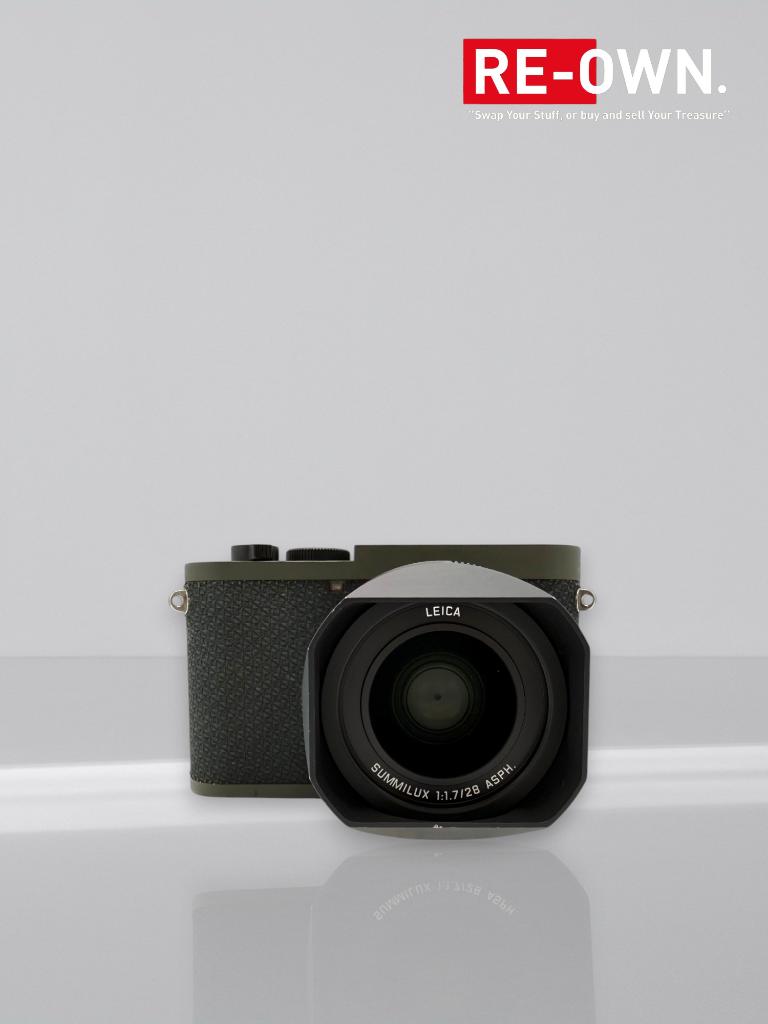 Leica Q2 “Reporter” Topstaat + Garantie (ruil bij ons in), ., Ophalen of Verzenden, Zo goed als nieuw, 47 Megapixel
