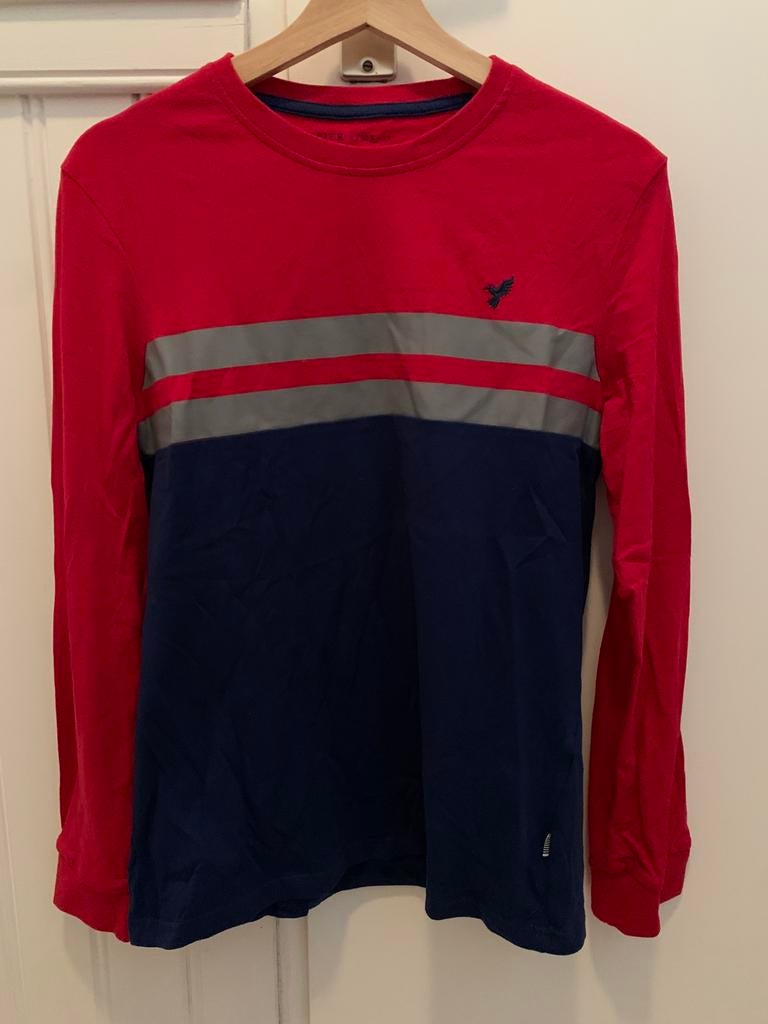 Rood/donkerblauw shirt van Pier One (nieuw), Ophalen of Verzenden, Nieuw, Maat 46 (S) of kleiner, Rood
