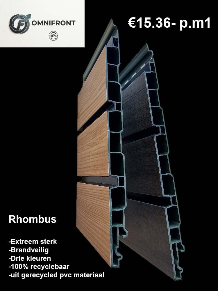 Kunststof Rhombus, Boei borden, rondkant profielen, GOEDKOOP, Ophalen of Verzenden, Nieuw