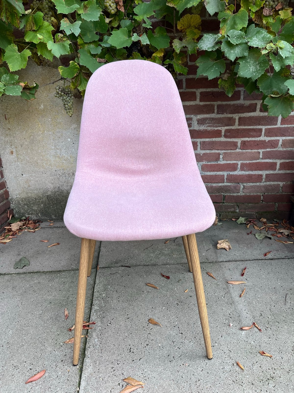 Roze stoel - Kwantum eetkamerstoel/bureaustoel GRATIS, Huis en Inrichting, Gebruikt, Overige kleuren, Ophalen of Verzenden, Eén