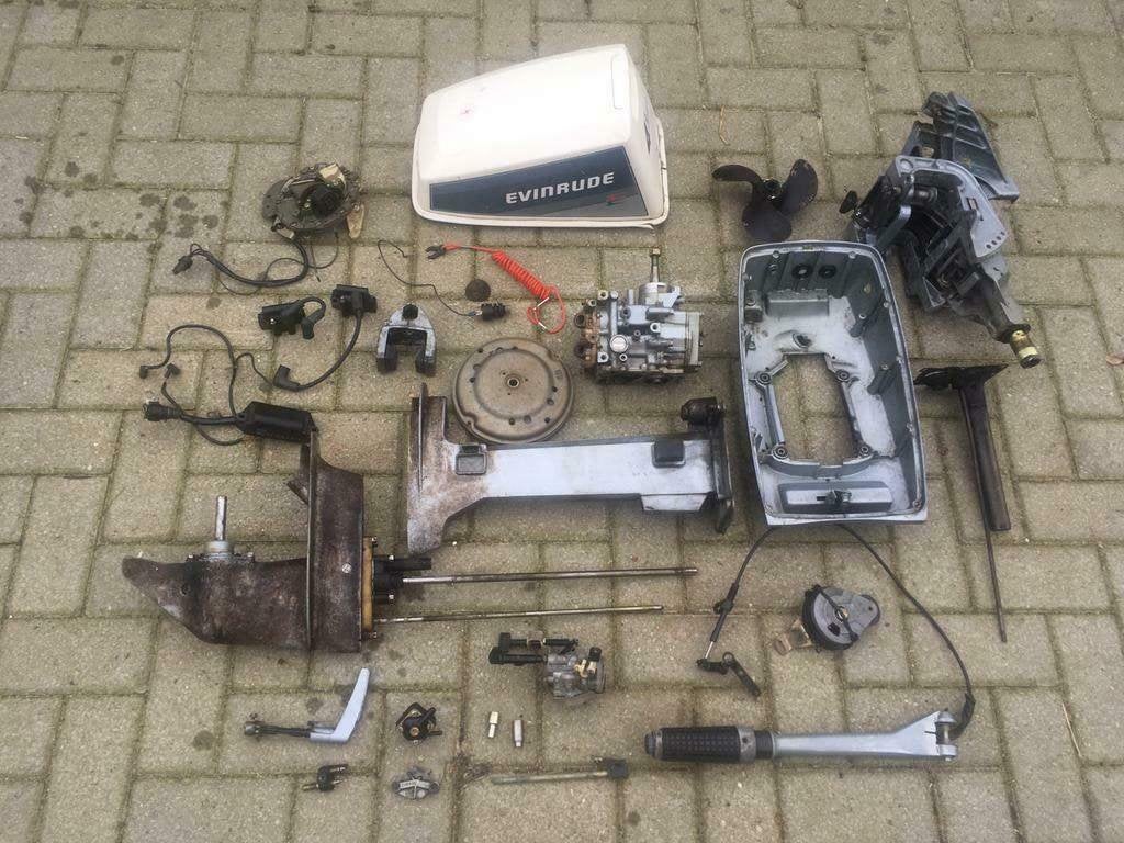 Evinrude johnson 4 4,5 pk 2 takt buitenboordmotor onderdelen, Ophalen of Verzenden, Gebruikt, Motor en Techniek