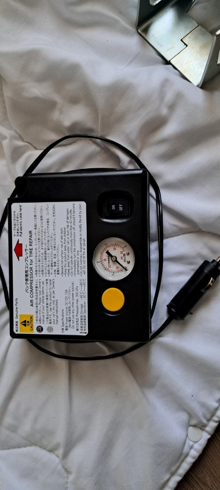 Auto compressor, Minder dan 25 liter, Ophalen of Verzenden, Minder dan 200 liter/min