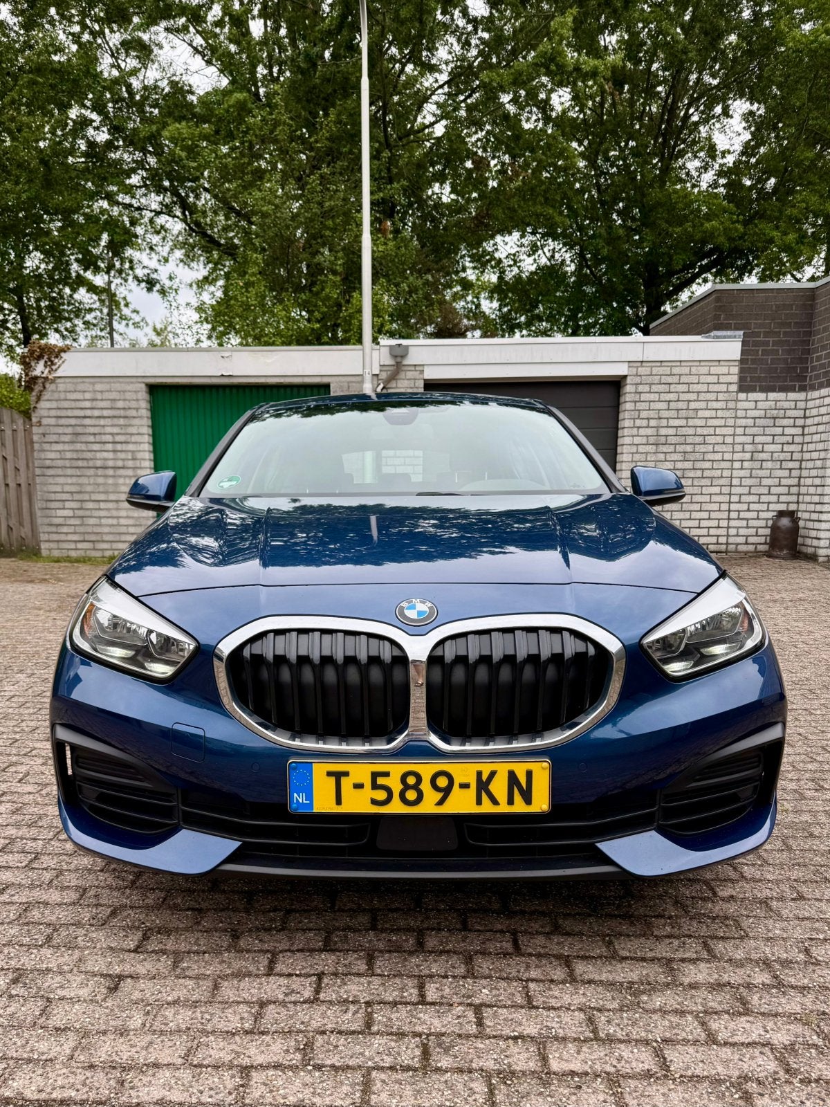 BMW 1-Serie 118i intro/ Aut 2023 Blauw/ Nl auto/ Bmw oh /cp, Euro 5, Blauw, Origineel Nederlands, Particulier