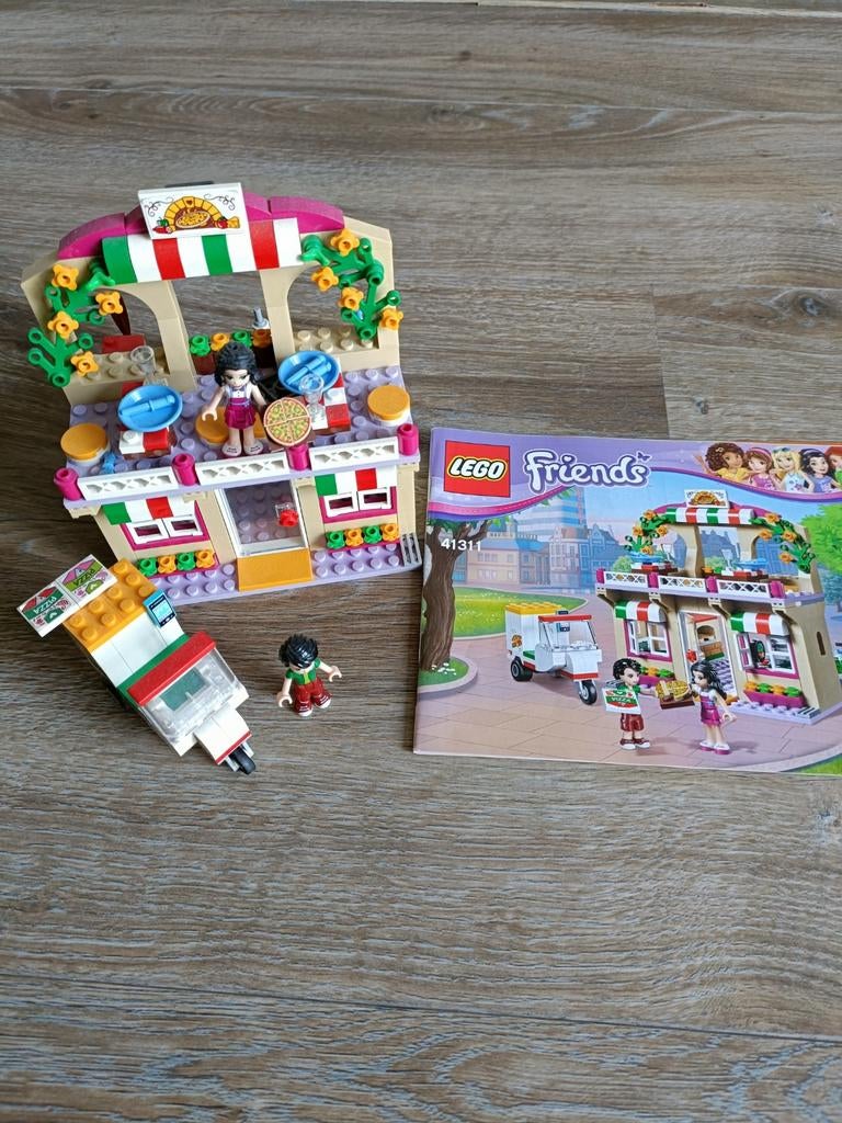 41311 Lego Friends pizzaria, Lego, Friends, Ophalen of Verzenden, Zo goed als nieuw