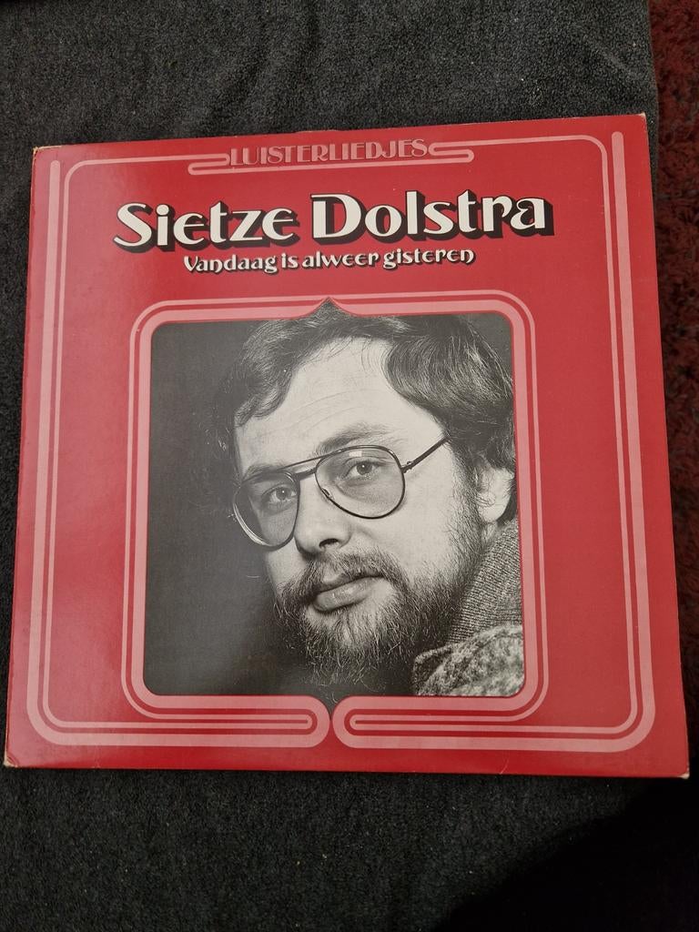 Sietze Dolstra - Vandaag Is Alweer Gisteren LP (1976), Ophalen, Gebruikt