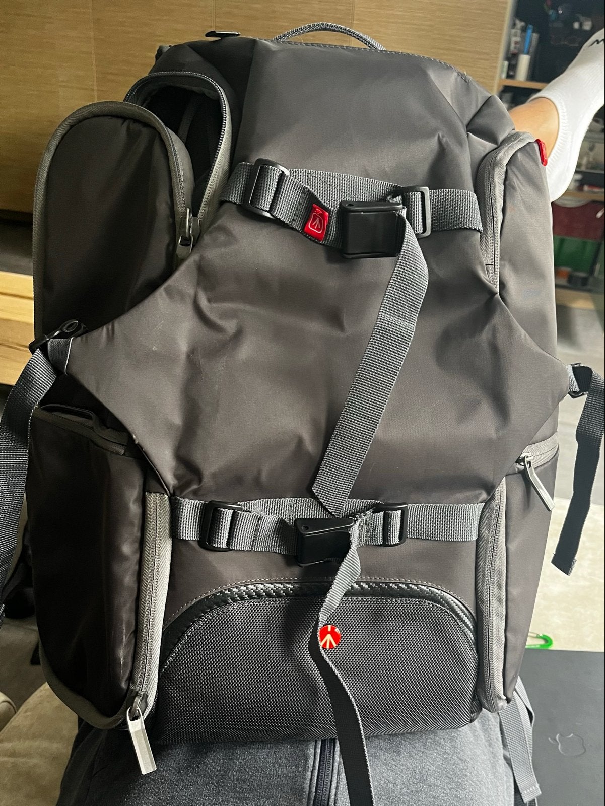 Manfrotto Advanced Travel Backpack - Cameratas/Rugzak, Ophalen, Zo goed als nieuw, Rugtas