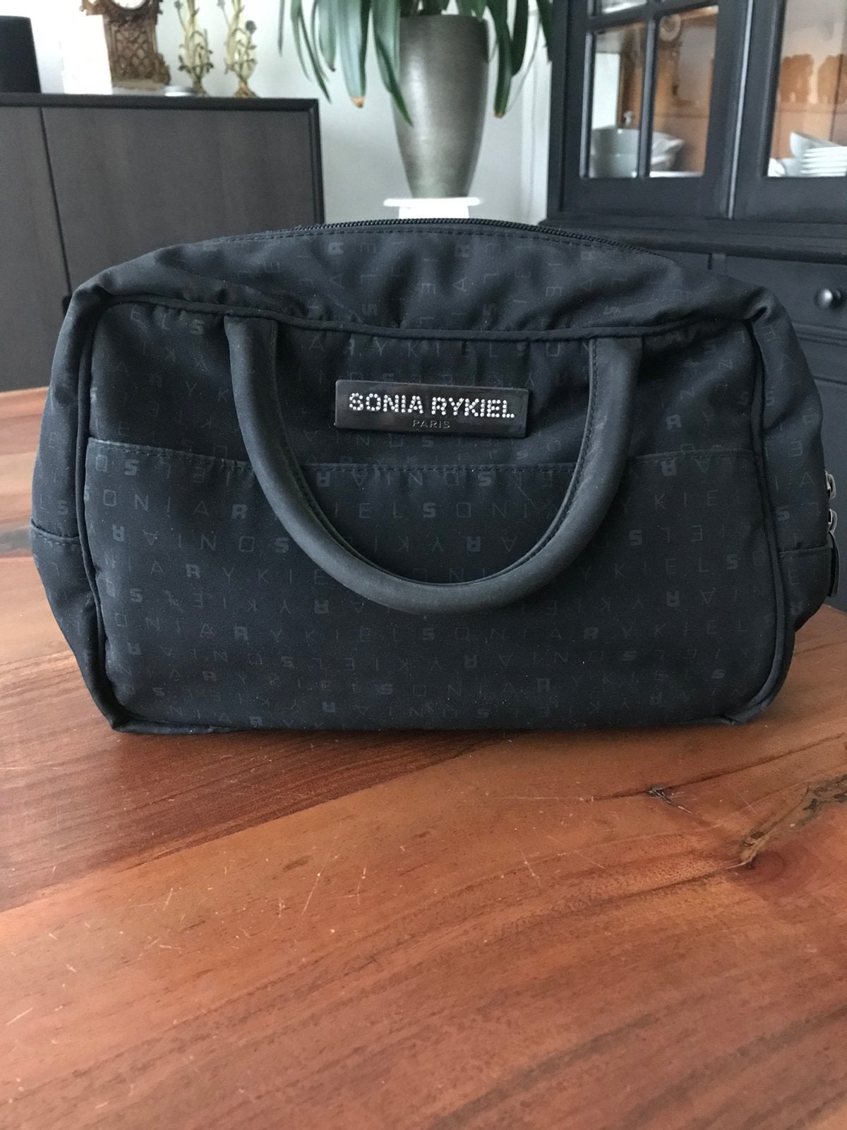 Sonia Rykiel, originele nylon handtas. Kleur zwart, Sieraden, Tassen en Uiterlijk, Tassen | Damestassen, Ophalen of Verzenden